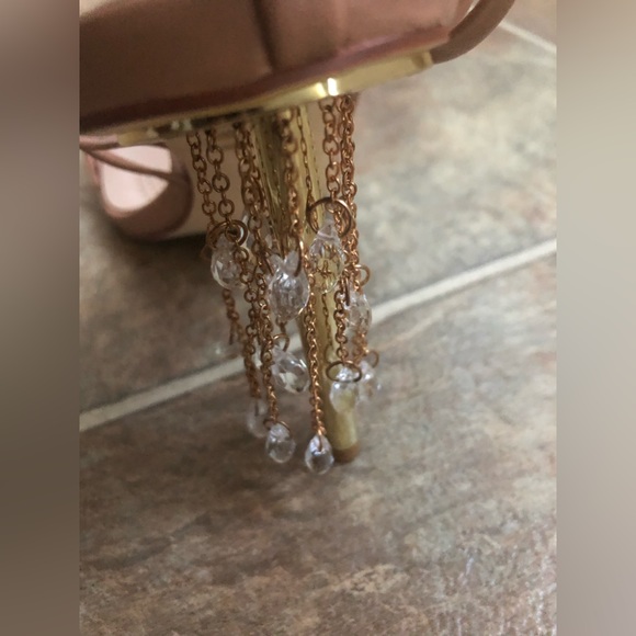 SQUARE TOE HIGH HEEL SANDALS SIZE 8.0 - Picture 9 of 10